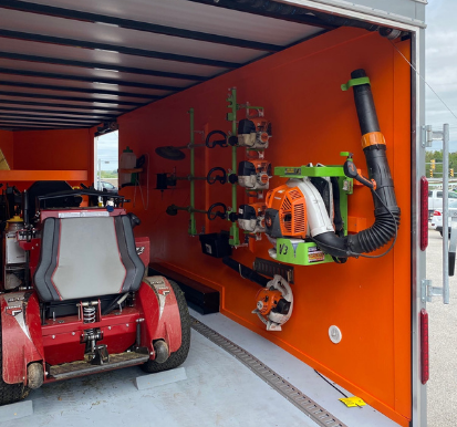Landscaping trailer